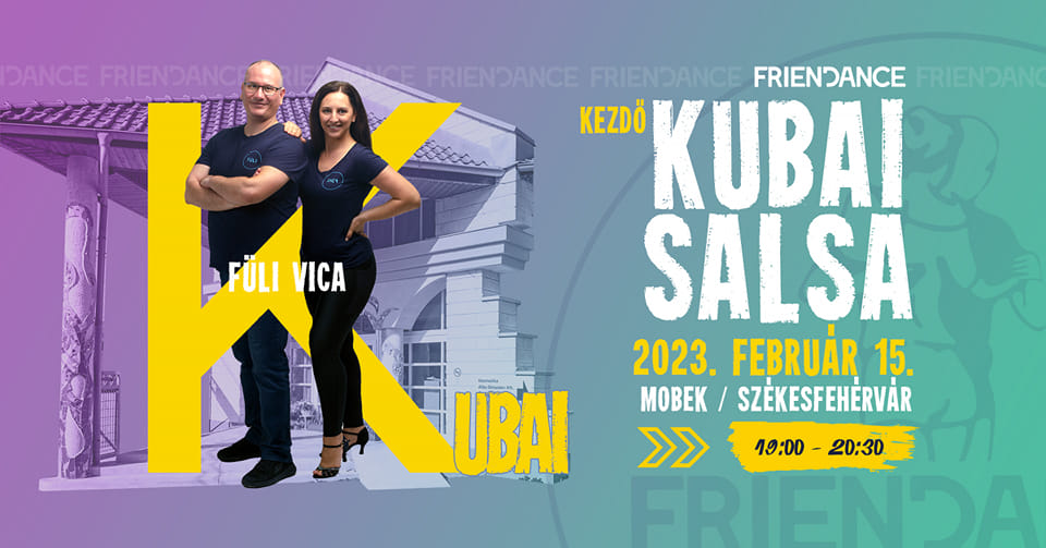 Kezdő KUBAI SALSA indul február 15-én a MOBEK-ban!